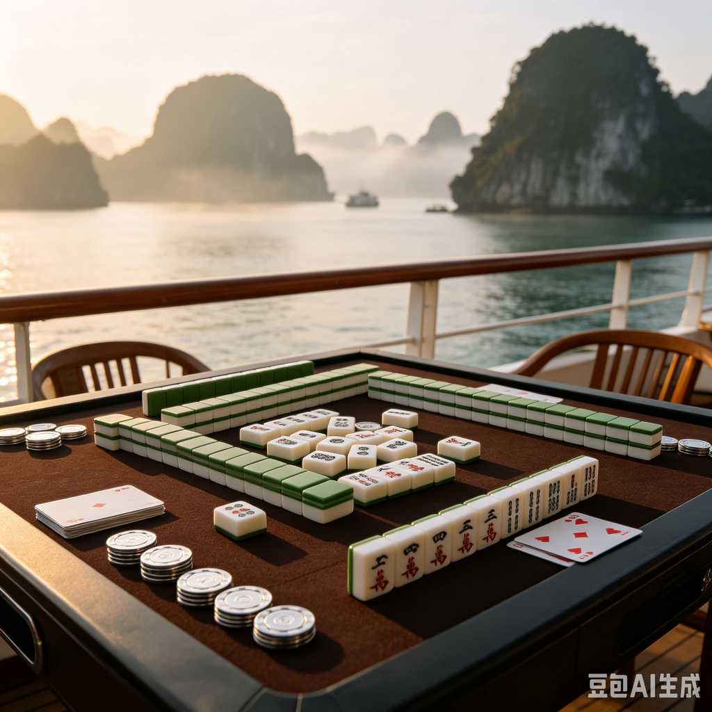 ornamental mahjong tiles
