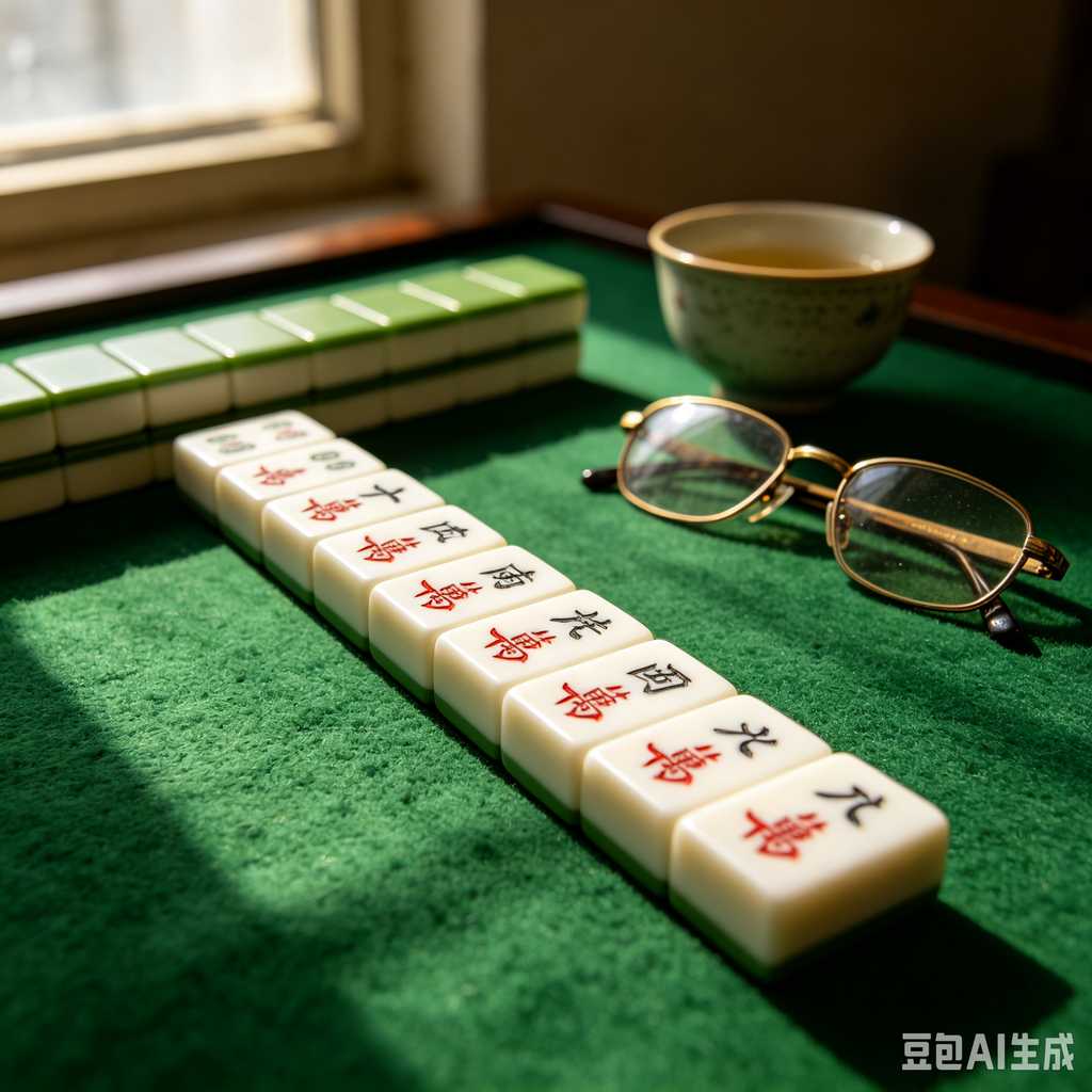 custom art mahjong set
