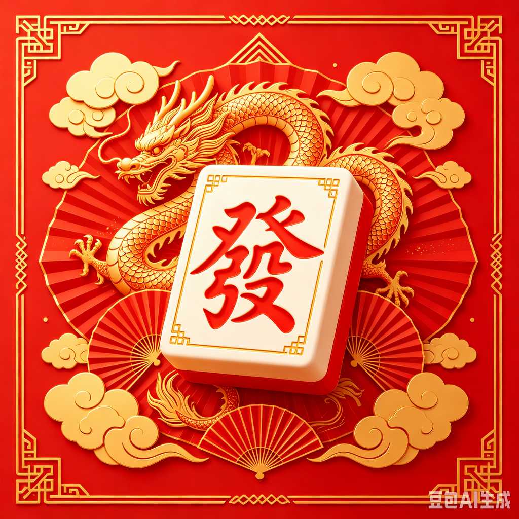 gift box packed mahjong set