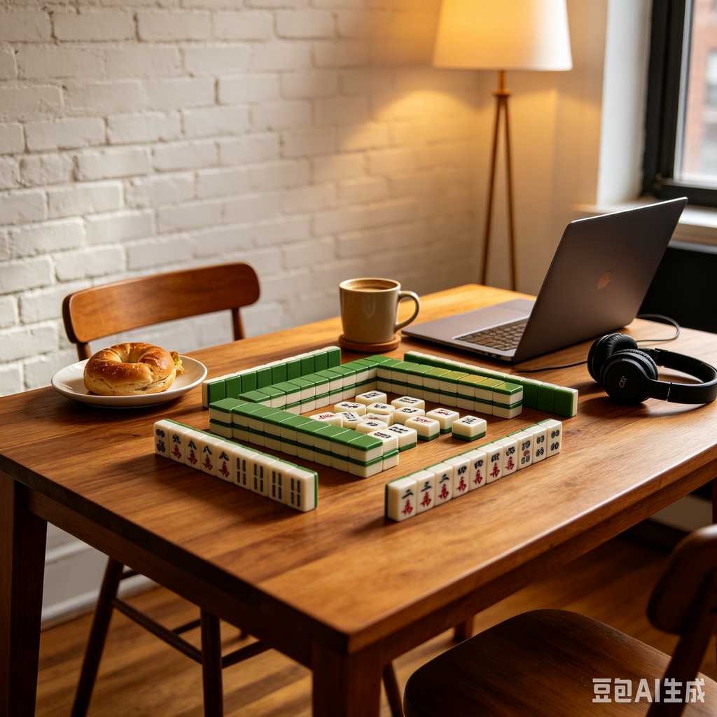 hand crafted mahjong set