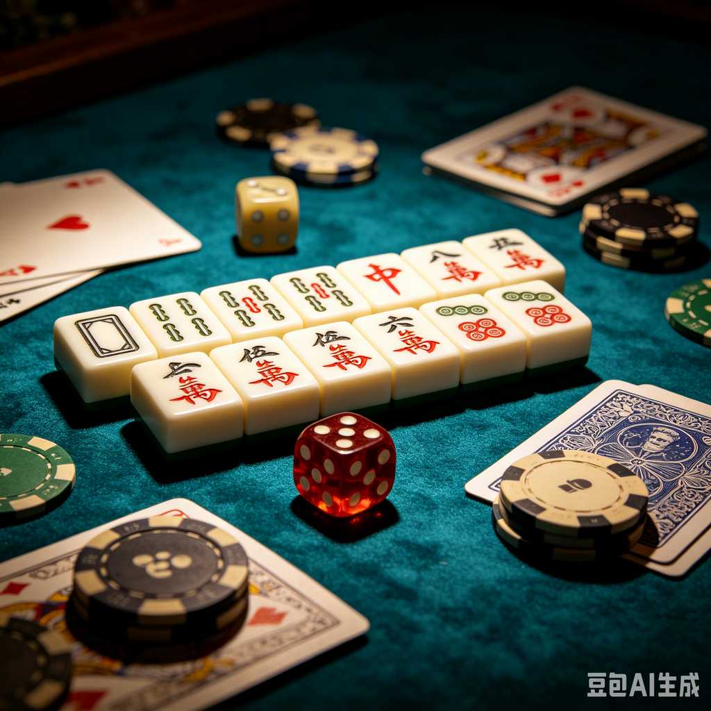 simple style mahjong set