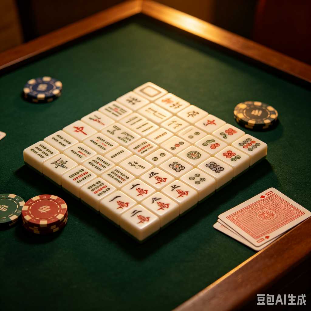 pink crystal mahjong set
