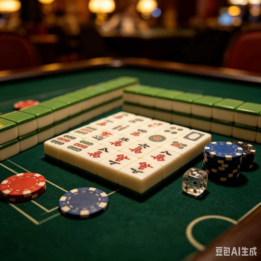 traditional color mahjong set